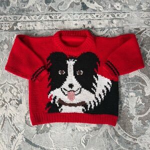 Handmade Wool Knit Kids Sweater